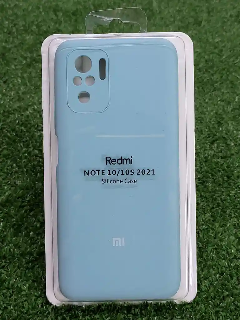 Xiaomi Redmi Note 10 2021 Forro Protector| Silicone Case | Azul Cielo | Xiaomi | Carcasa | Funda | Anti Humedad