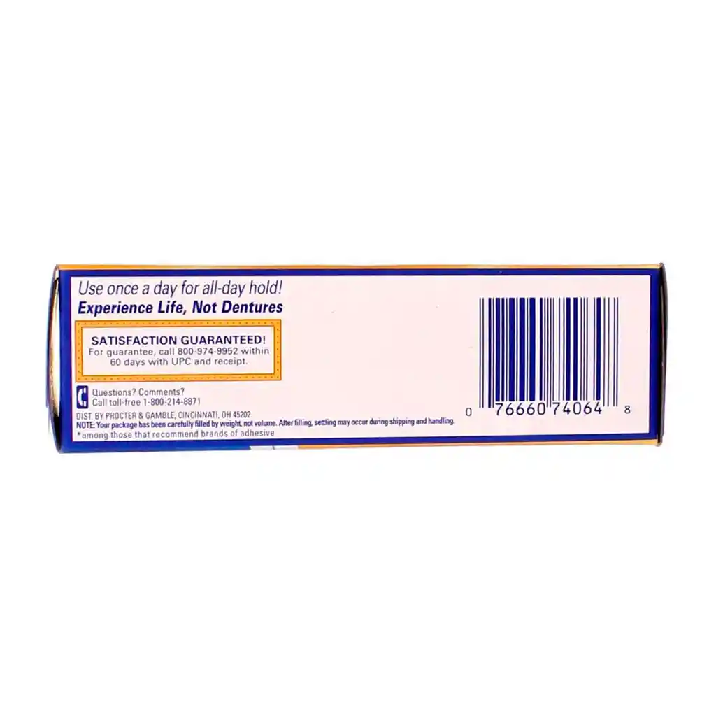  FIXODENT Polvo Adhesivo Para Dentaduras Postizasextra Hold Powder 1.6 Oz (45G) 