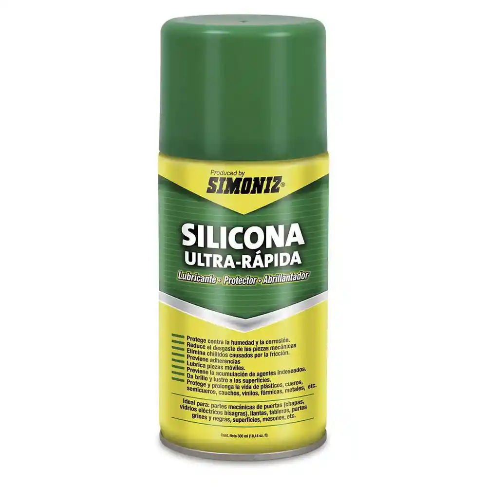 Silicona Tapa Verde Citrus Simoniz Autobrillante ( 300 Ml )