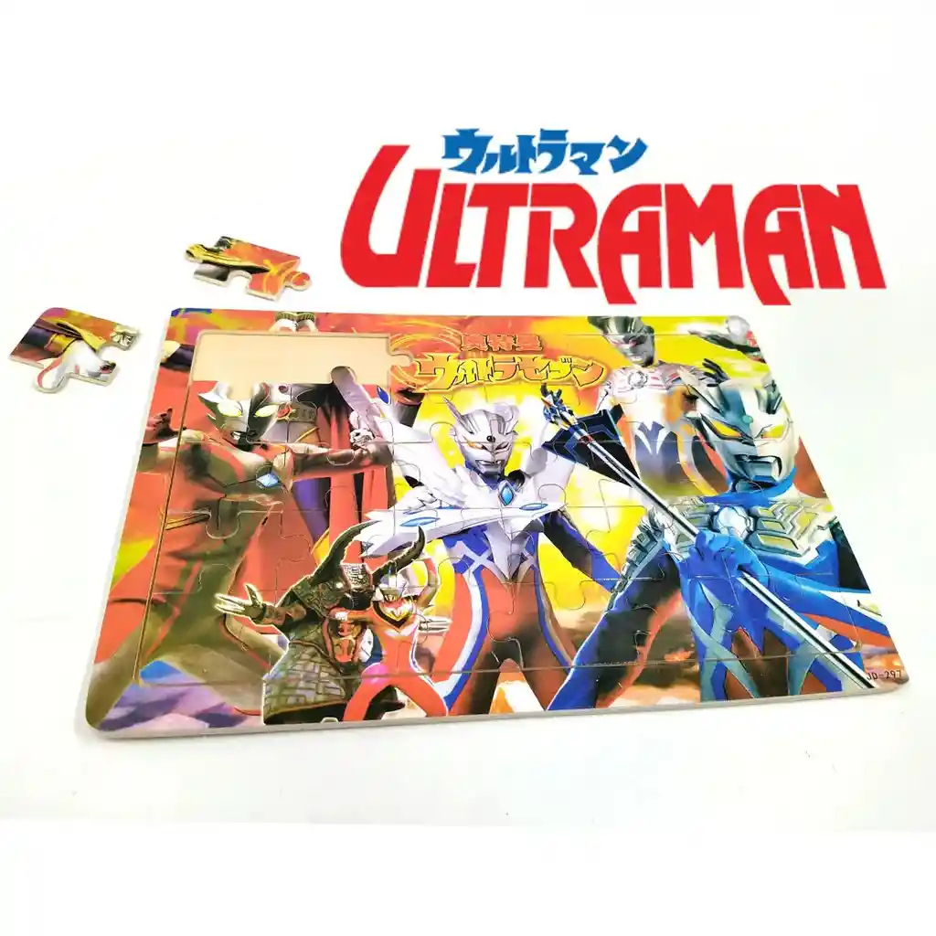 Rompecabezas Mdf Set X8 Personajes Juguete Infantil Niños