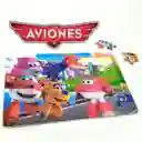 Rompecabezas Mdf Set X8 Personajes Juguete Infantil Niños