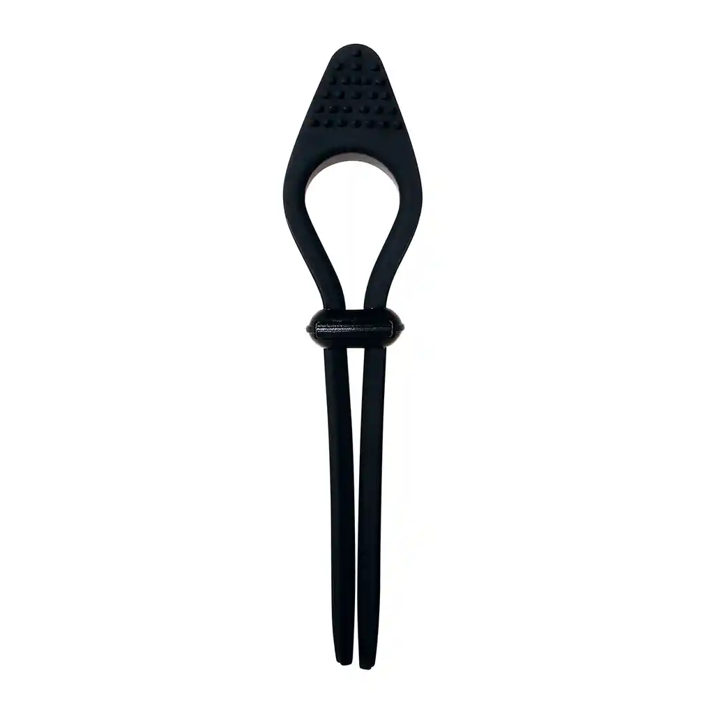 Anillo Vibrador Para El Pene Corbata Negra Zero Tolerance