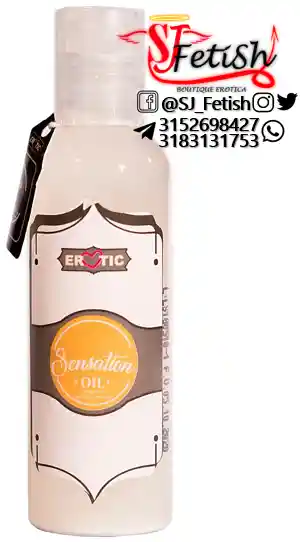 Aceite Comestible Sensation Oil Coco 60 Ml