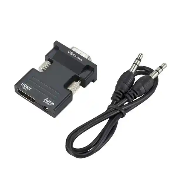 Adaptador Convertidor Hdmi A Vga - Hdmi Hembra / Vga Macho