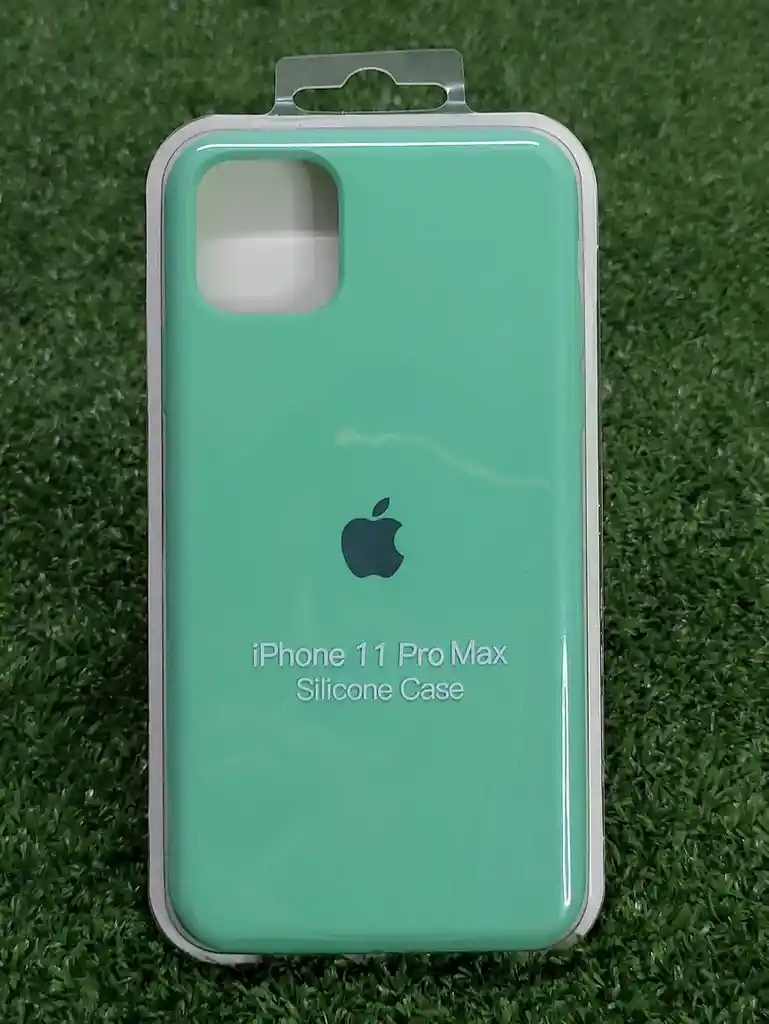 Iphone 11 Pro Max | Forro Protector| Silicone Case | Verde Aguamarina | Iphone | Carcasa | Funda | Anti Humedad