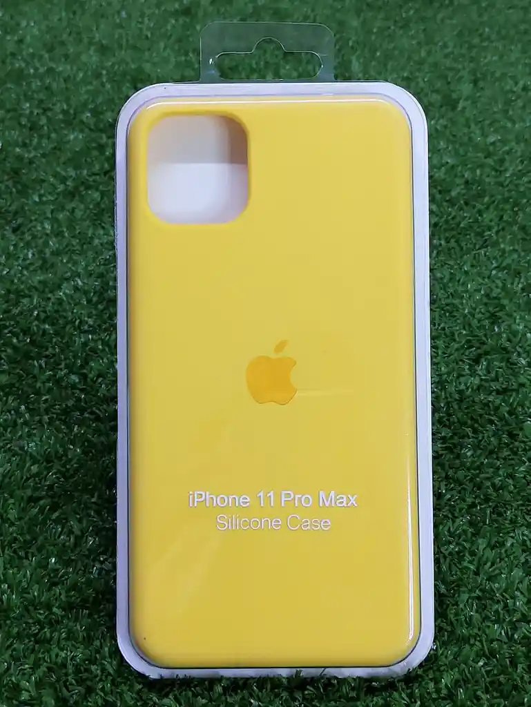 Iphone 11 Pro Max | Forro Protector| Silicone Case | Amarillo | Iphone | Carcasa | Funda | Anti Humedad