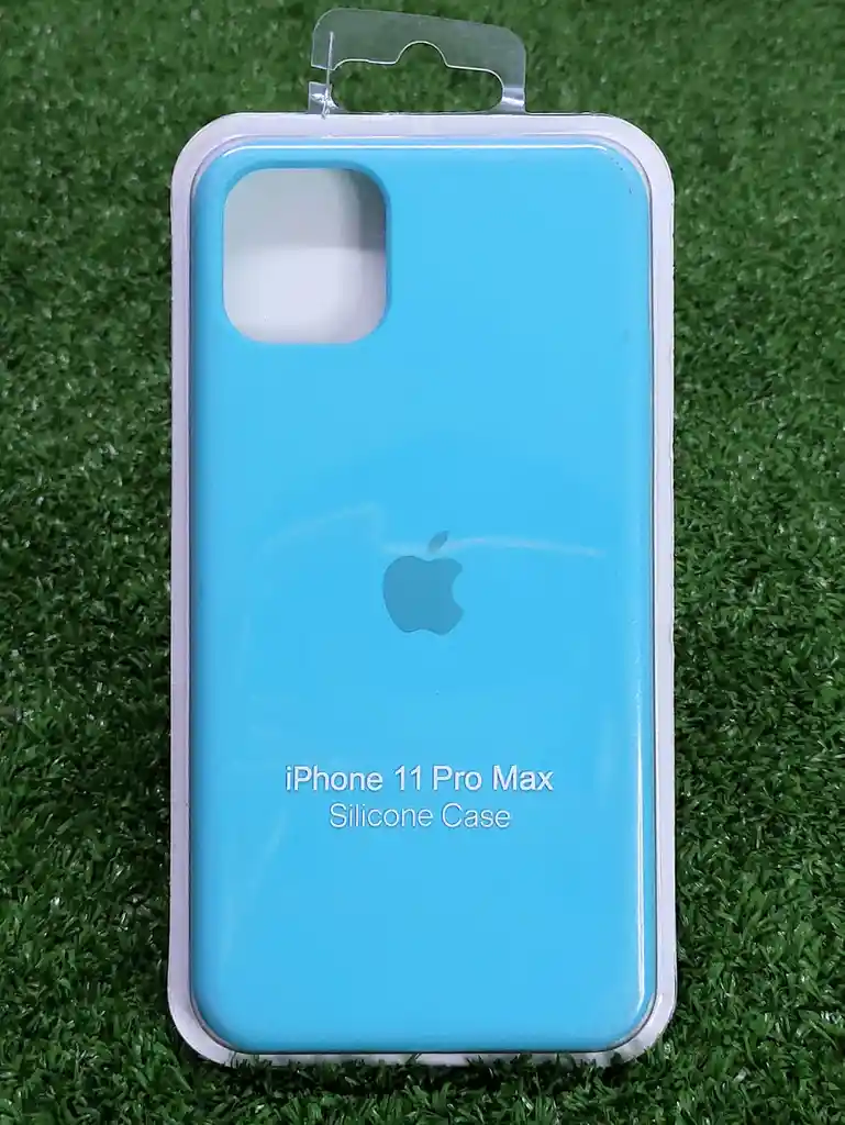 Iphone 11 Pro Max | Forro Protector| Silicone Case | Celeste | Iphone | Carcasa | Funda | Anti Humedad