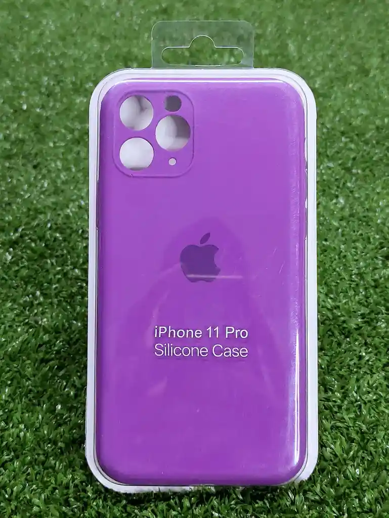 Iphone 11 Pro | Forro Protector| Silicone Case | Purpura | Iphone | Carcasa | Funda | Anti Humedad