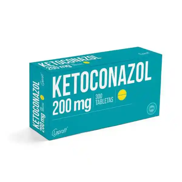 Ketoconazol 200mg Tabletas Blister X 10	