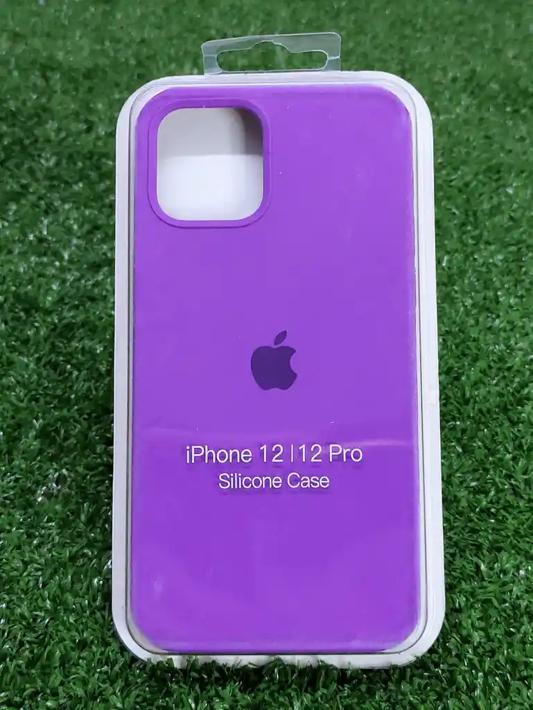 Iphone 12 Pro | Forro Protector| Silicone Case | Purpura | Iphone | Carcasa | Funda | Anti Humedad