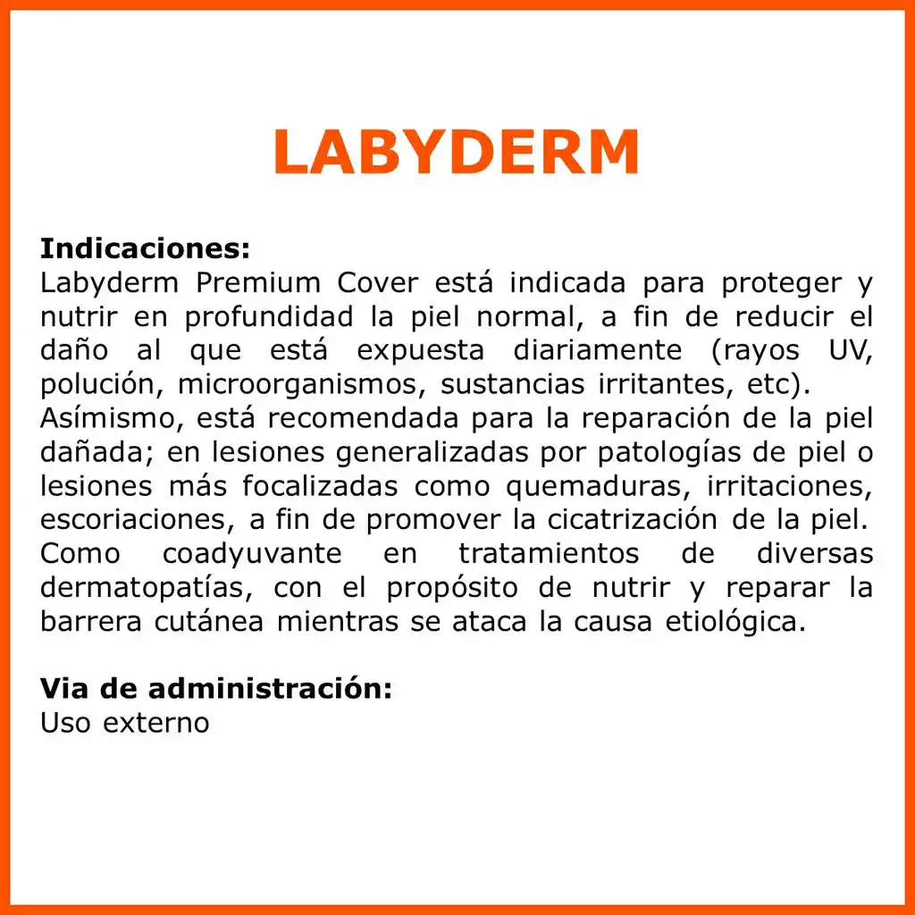 Labyderm Premium Cover X 4ml