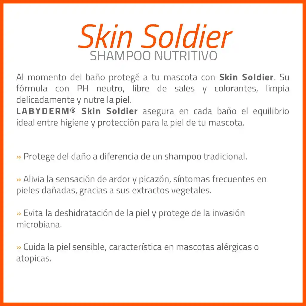 Labyderm Shampoo Skin Soldier X 220ml