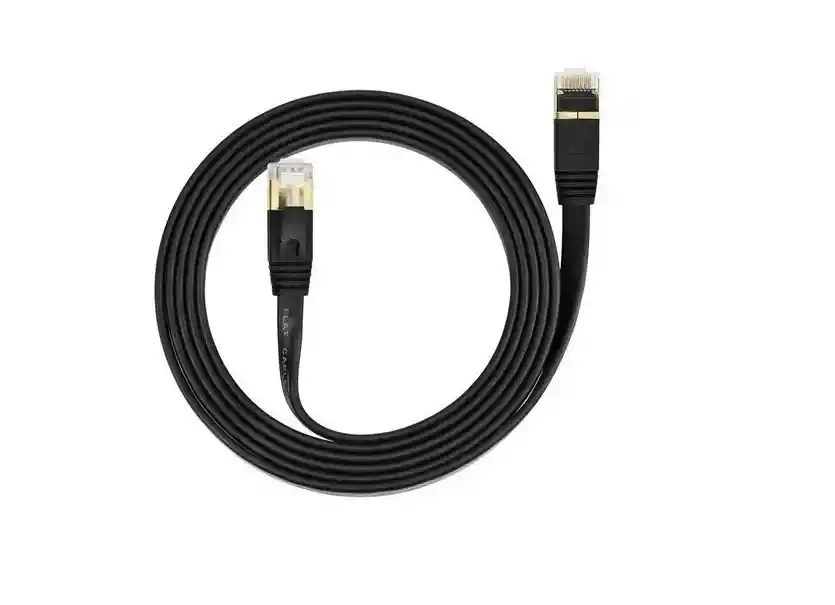 Cable De Red Utp Categoria 7 Plano 100% Cobre 3 Metros