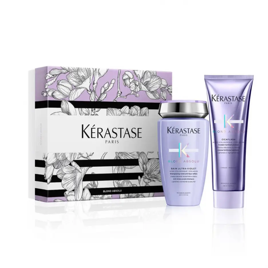 Kérastase Cofre Tratamiento Capilar Cuidado De Rubiosshampoo 250Ml + Acondicionador 200Ml