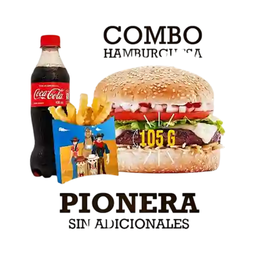 Combo Hamburguesa Pionera 105 G