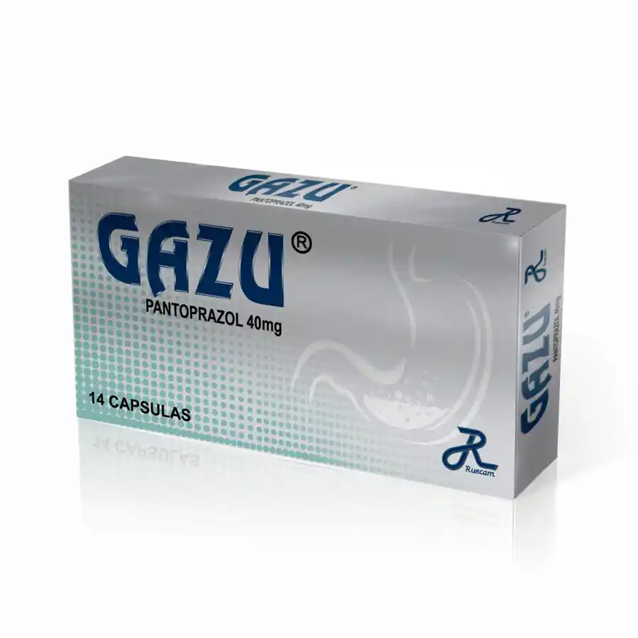 Gazu Pantoprazol 40mg C X 14 Ruecam