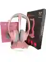 Diadema Gamer Rosa X16 + Pad Mouse Xl + Base+ Mouse Onikuma