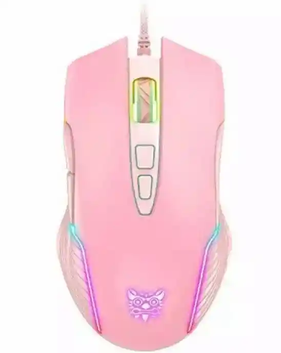 Diadema Gamer Rosa X16 + Mouse Rosa Usb + Base Onikuma