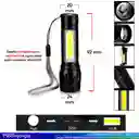 Linterna Recargable Usb Portátil