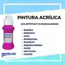 Pintura Acrílica Destellos Plateada