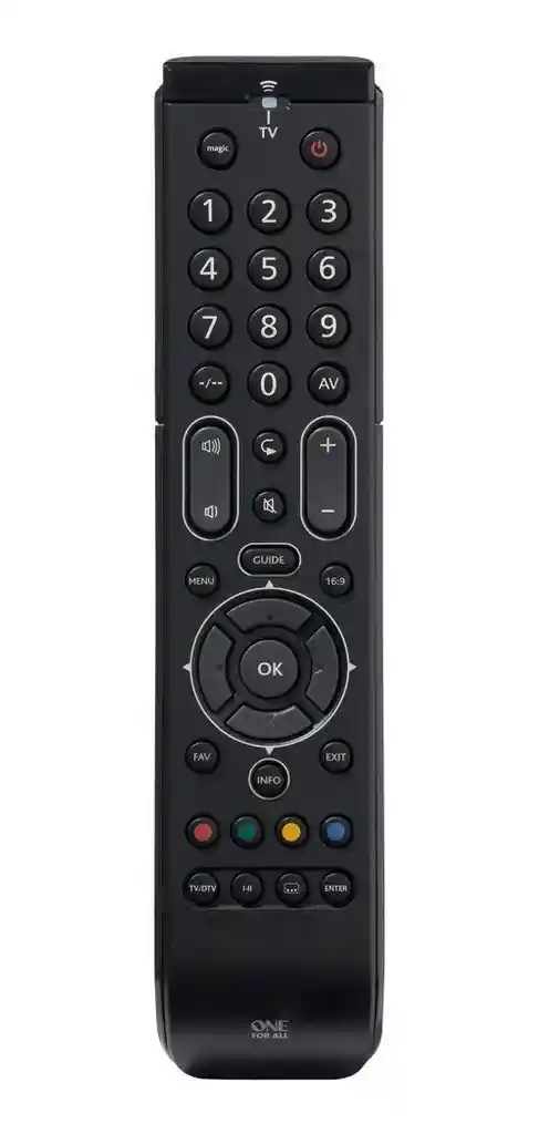 Control Remoto Universal Para Televisor Ofa En Negro