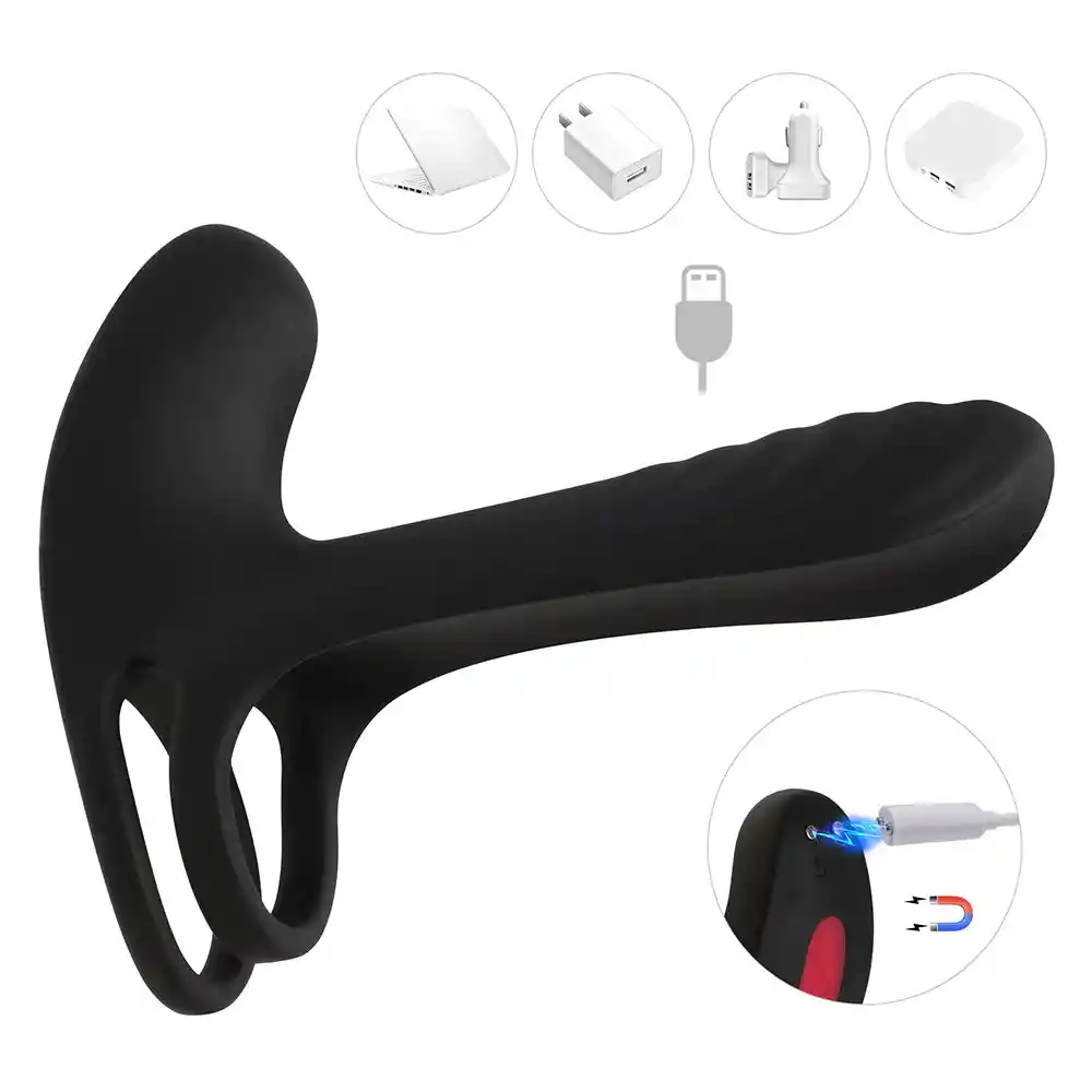 Anillo Vibrador Para El Pene Remoto Zero Tolerance