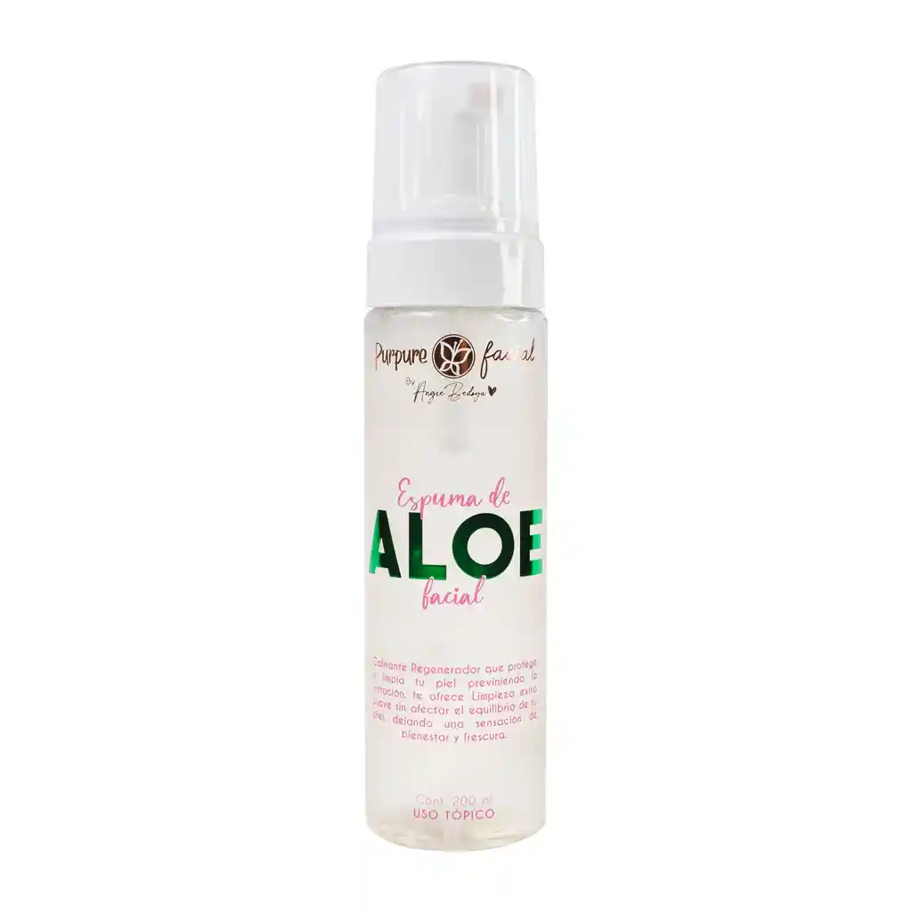 Espuma Facial Aloe Vera (piel Mixta) 200ml Purpure Facial