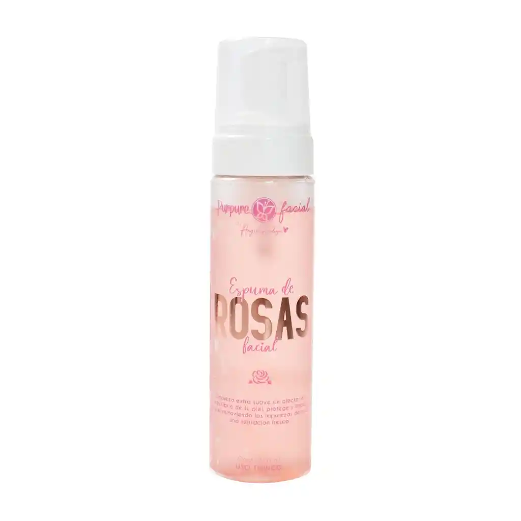 Rosas Espuma Facial(Piel Seca) 220Ml Purpure Facial