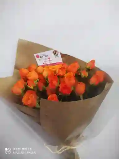 Rosas Miniatura En Bouquet