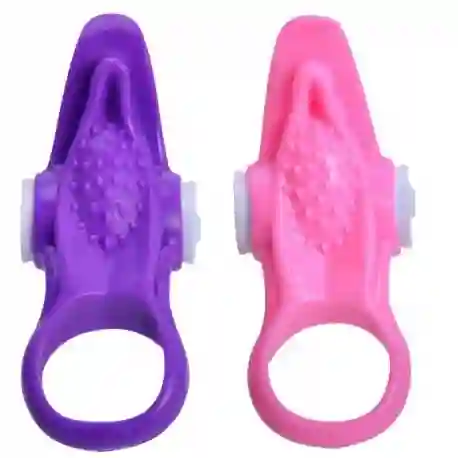 Anillo Vibrador Lengua Black Power