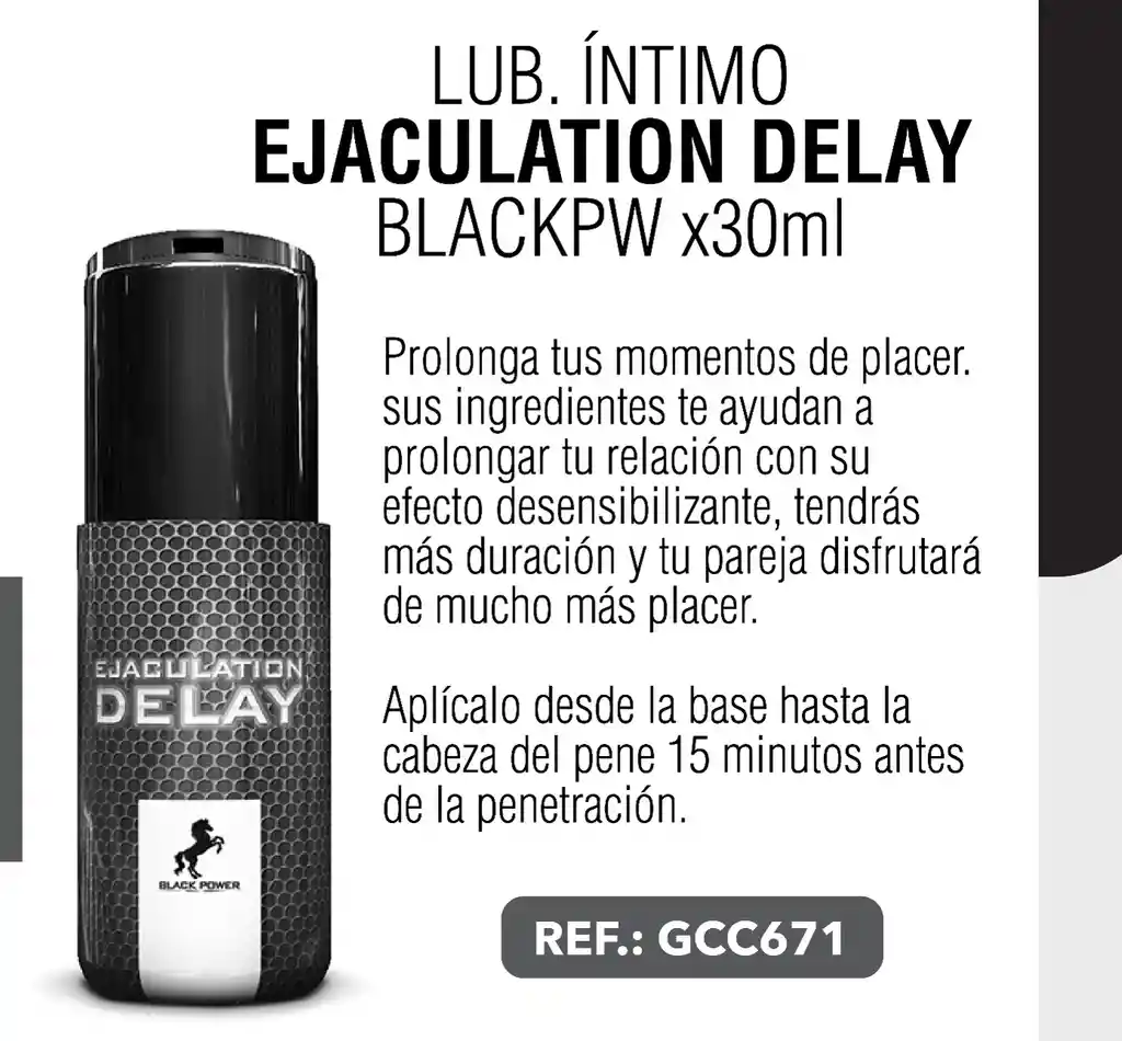 Retardante En Crema Ejaculation Delay 30ml