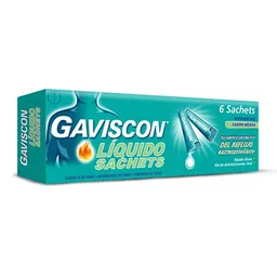 Gaviscon Liquido Sachet X6