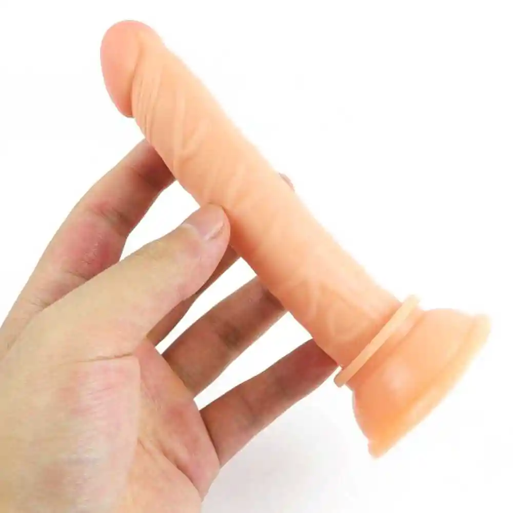 Dildo Pene Realista Pequeño Base Ancha | Anal Y Vaginal