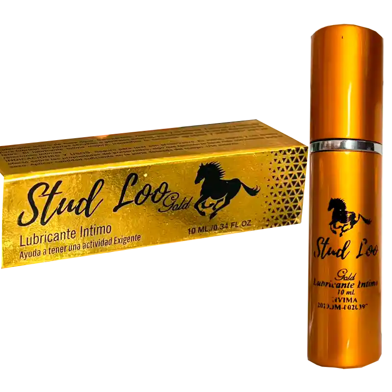 Retardante Spray Eyaculación Stud Loo Gold Demora Mucho Mas Y Sorprende