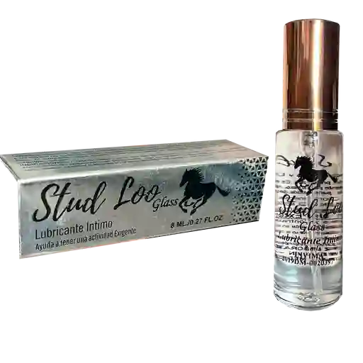 Retardante Spray Eyaculación Stud Loo Silver Glass Demora Más Y Sorprende