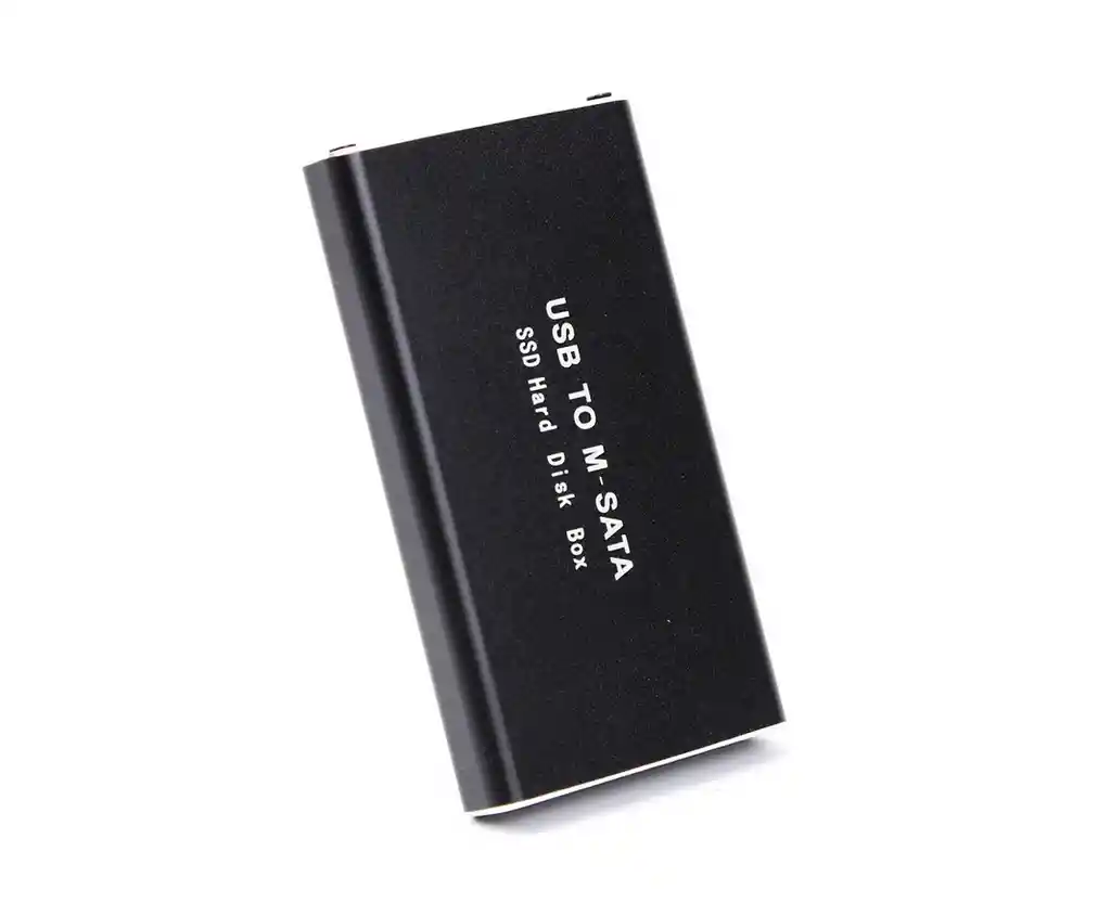 Caja Externa De Disco Duro Solido Msata A Usb 3.0+ Estuche