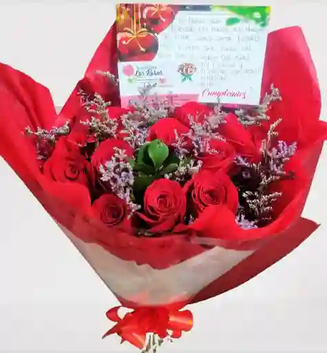 Bouquet Silvana Rojo