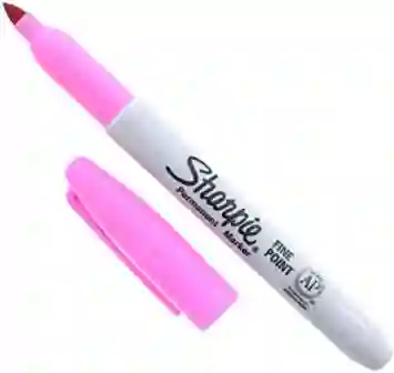 Marcador Sharpie Punta Fina Rosado Claro