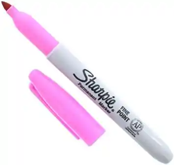 Marcador Sharpie Punta Fina Rosado Claro