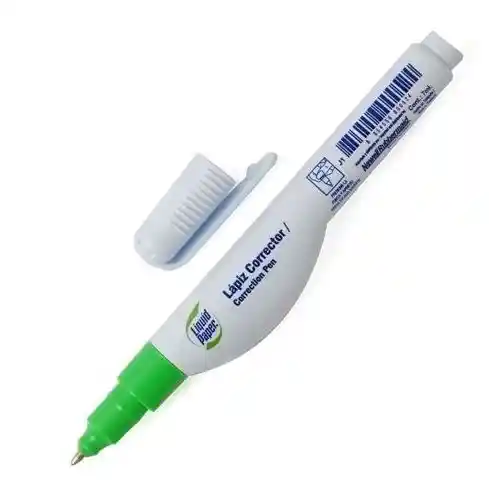 Corrector Borrador Liquido Liquid Paper Lapiz X7ml Paper Mate