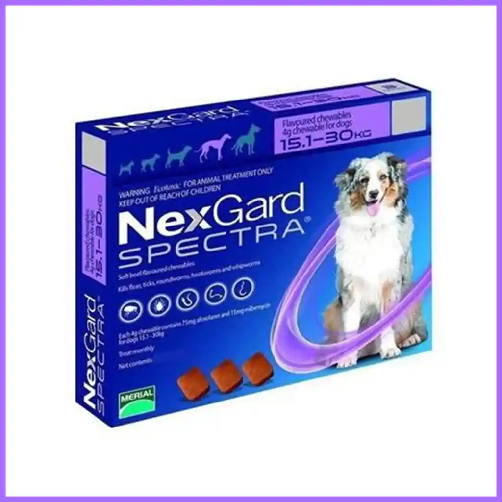 Nexgard Spectra L Para Perros De 15 A 30 Kg De Peso