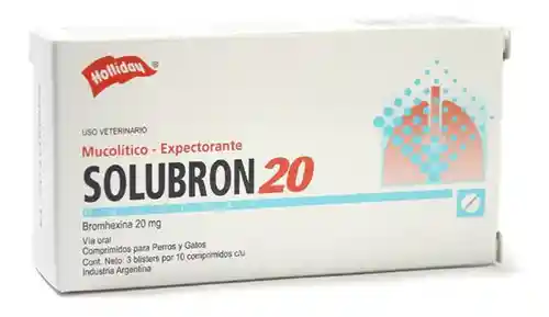 Solubron Tab X 20mg C/u