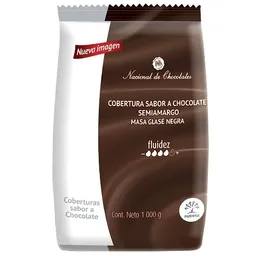 Nacional de Chocolate Cobertura Sabor Chocolate Semiamargo