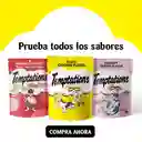 Temptations Snack Para Gatos Camarón 85 G X3 U.