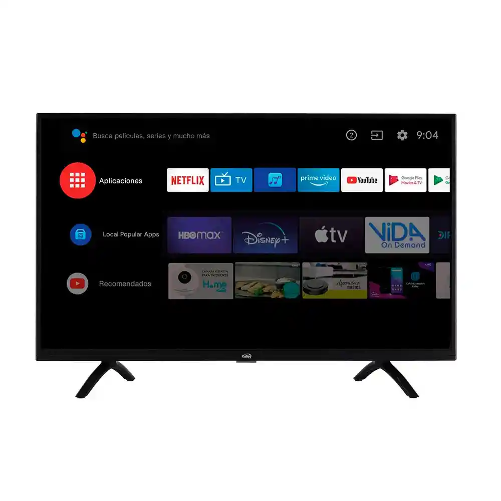Televisor 40" Kalley Atv40fhde Smart Tv Fhd Led Android