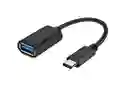 Cable Otg Adaptador Usb 3.0 Hembra A Usb Tipo C Macho