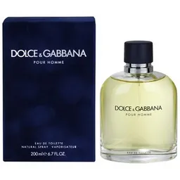 Dolce & Gabbana Pour Homme 200 Ml. Edt Para Hombre 100% Original