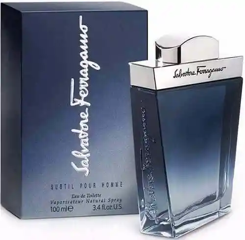 Salvatore Ferragamo Subtil Pour Homme 100 Ml. Edt Para Hombre 100% Original