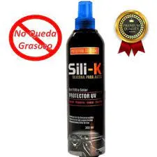 Silicona Para Carro Con Protector Uv 300ml - Aroma Antitabaco