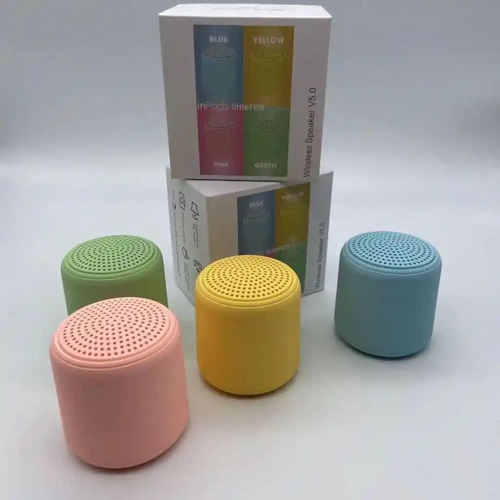 mini parlante bluetooth inpods little fun TWS v5.0